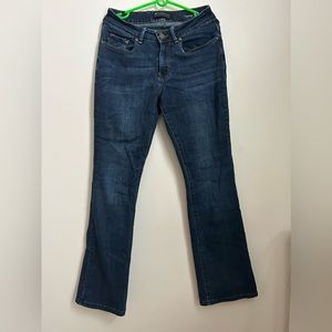 Dark Curvy Bootcut Jeans